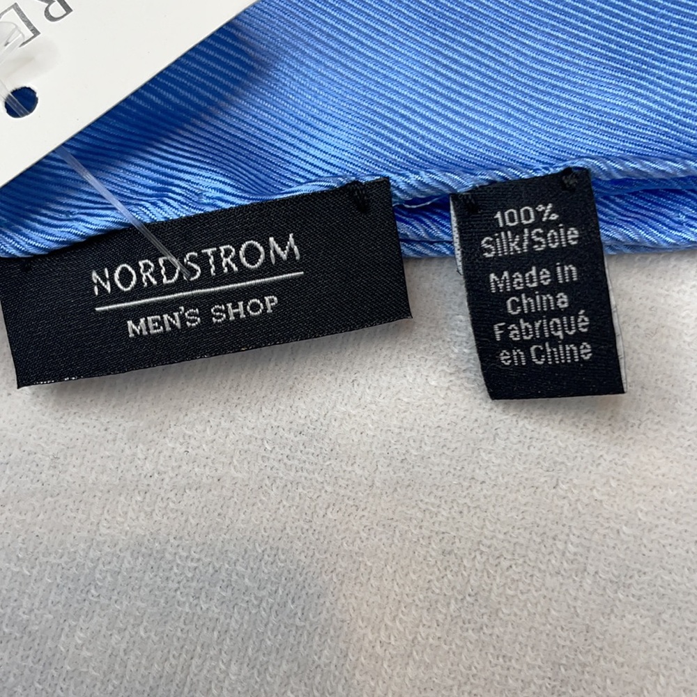 Nordstrom men’s shop king twill silk pocket square - Picture 2 of 2